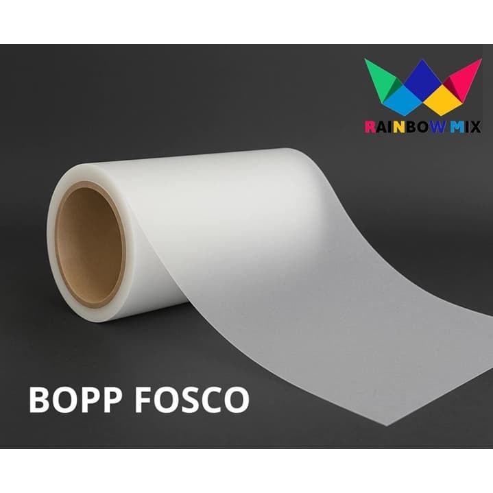 Bopp Fosco Laminação a Quente 10 a 50 Metros x 22cm de Largura