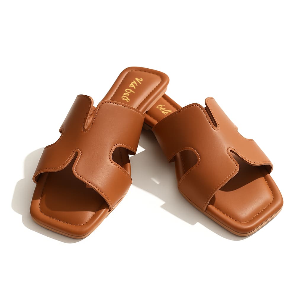 Sandália Rasteirinha Feminina Modelo H Confortável, Palmilha Fofinha, Rasteira Blogueira Moda Verão