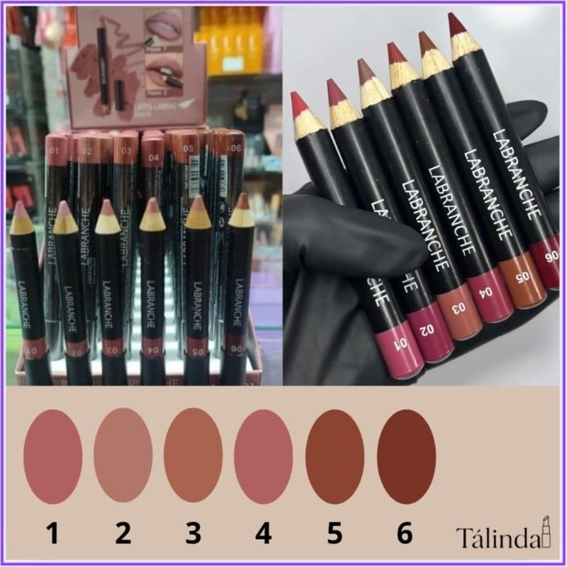 Lápis Contorno Labial Jumbo Toque Macio - Unitário  - Labranche - LA1102