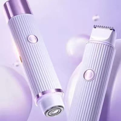 Depilador Removedor De Pelos Facial e Corporal Sem fio Recarregável