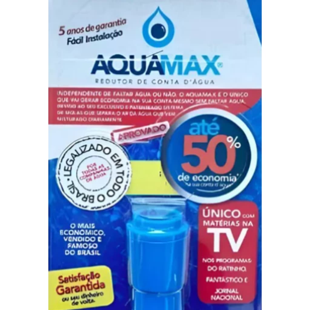 Bloqueador De Ar Redutor De Conta D'água - Aquamax Original
