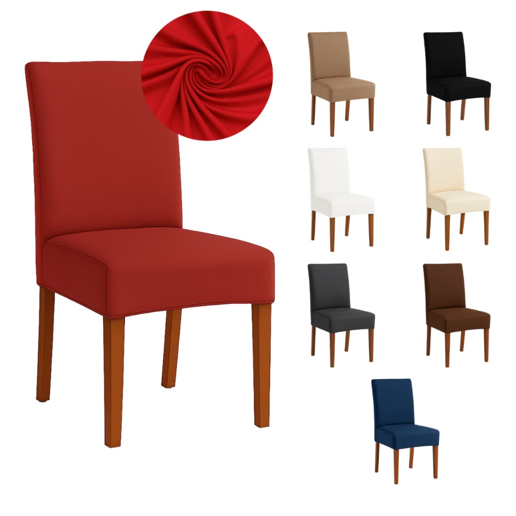 Capa de Cadeira Jantar Kit com 6 / 4 e 2 Lugares Malha Gel Protetora Com Elástico Ajustável