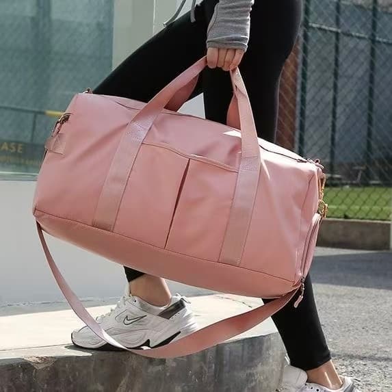 Bolsa Feminina Impermeável Fitness Esportiva Yoga Mala De Viagem Academia