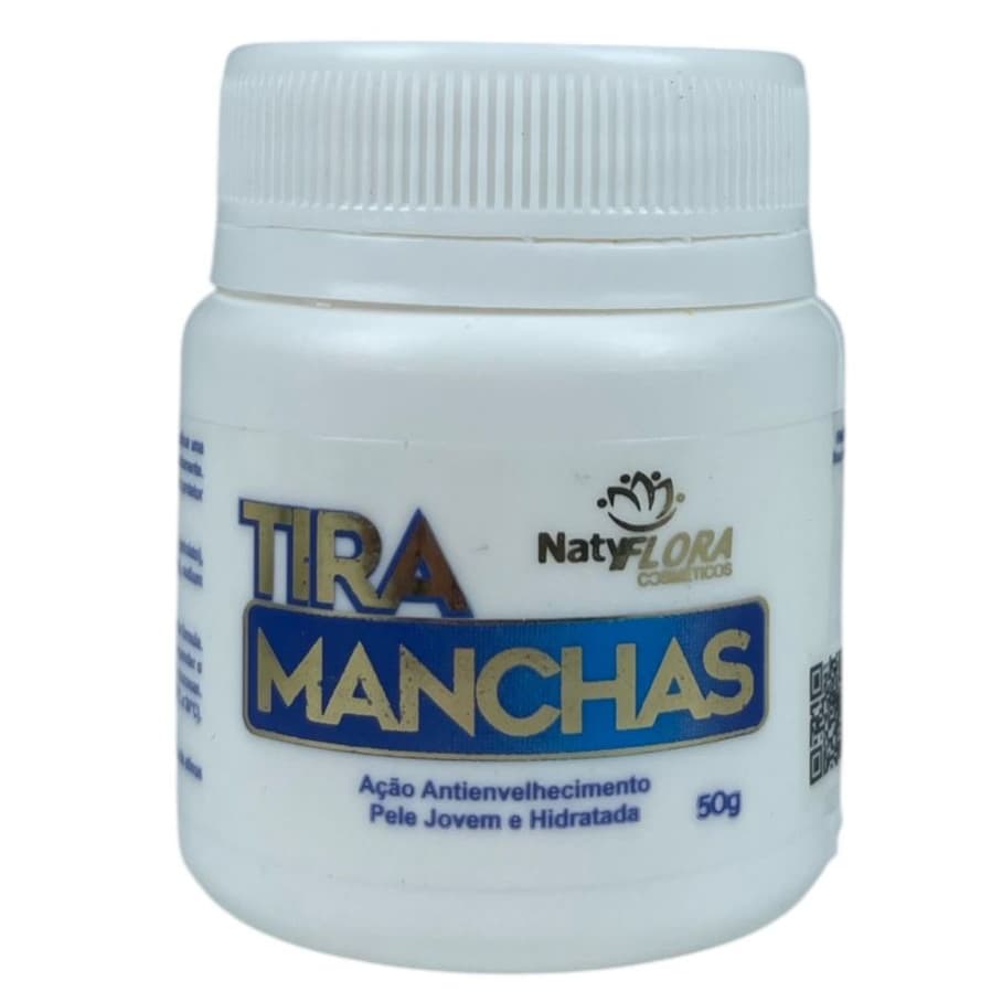 Creme Removedor de Manchas Tira Manchas Ação Antienvelhecimento 50g NatyFlora