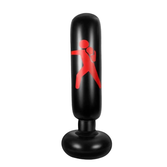 Saco De Pancadas Inflável 150 Cm Saco De Boxe Independente Material De Pvc