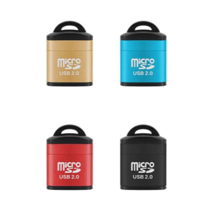 Leitor De Cartão De Memória USB 2.0 Adaptador Micro SD TF Leve Mini Portátil De Alta Velocidade