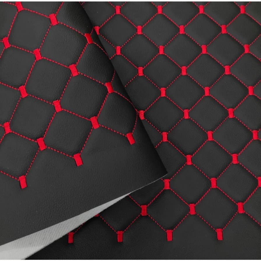 Courvin Uruguai Costura Diamante Dublado Espuma 5mm Impermeável Automotivo Náutico Estofados