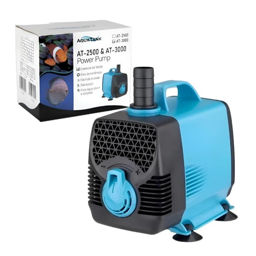 Bomba Submersa At 3000 Litros Por Hora P/ Aquários Lagos e Fontes