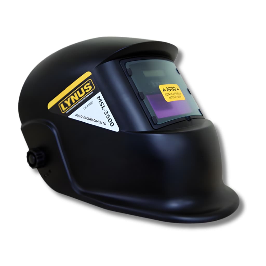 Máscara De Solda Escurecimento Automático LYNUS MSL-3500
