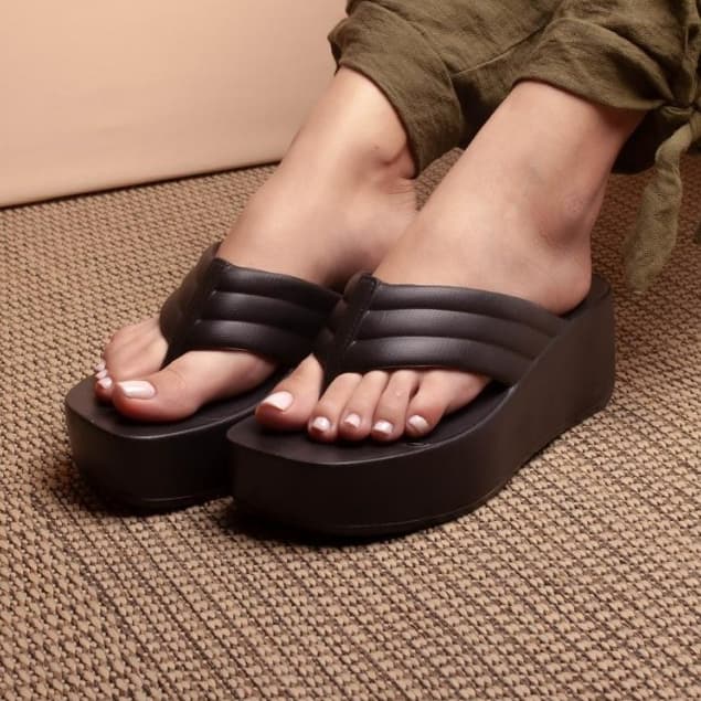 Tamanco Plataforma Feminino Ortopédico Nuvem Anatômico Confortável com Solado Leve e Antiderrapante