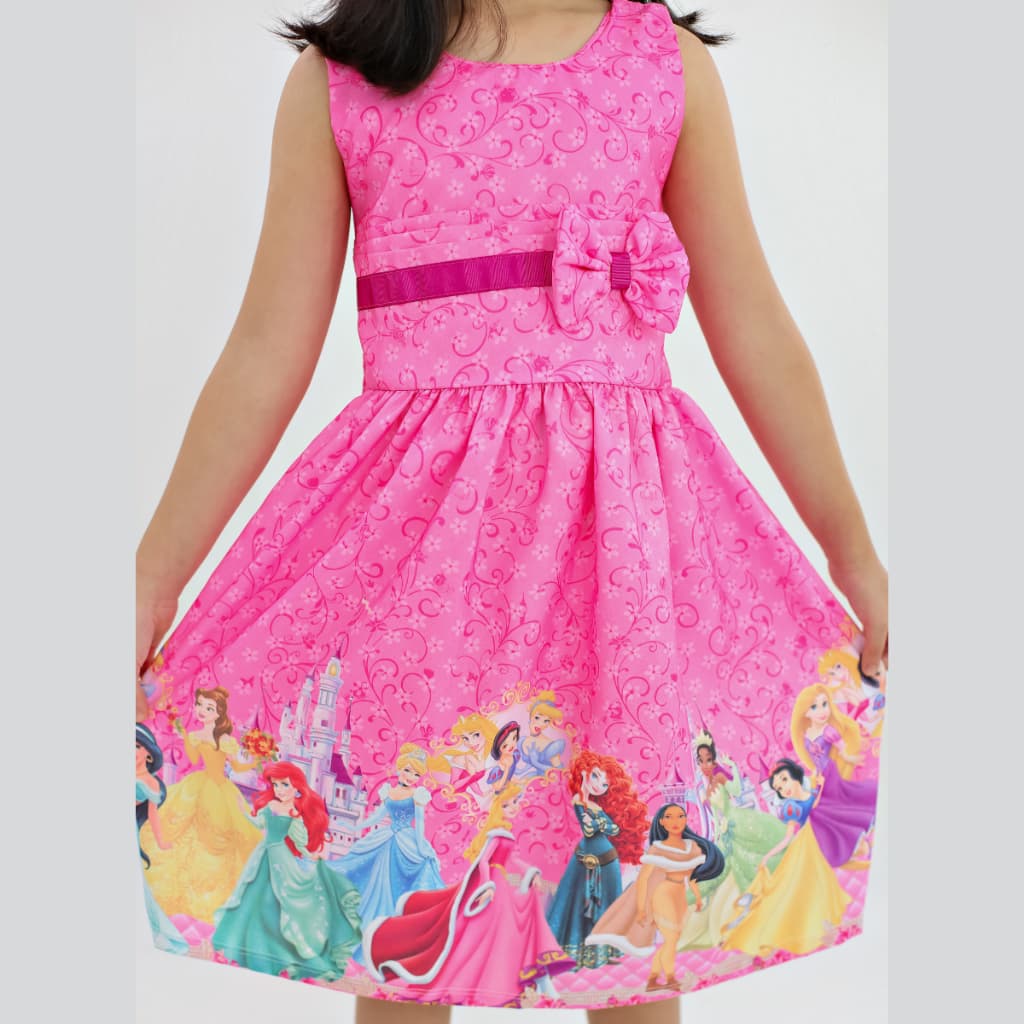 Vestido Infantil Princesas