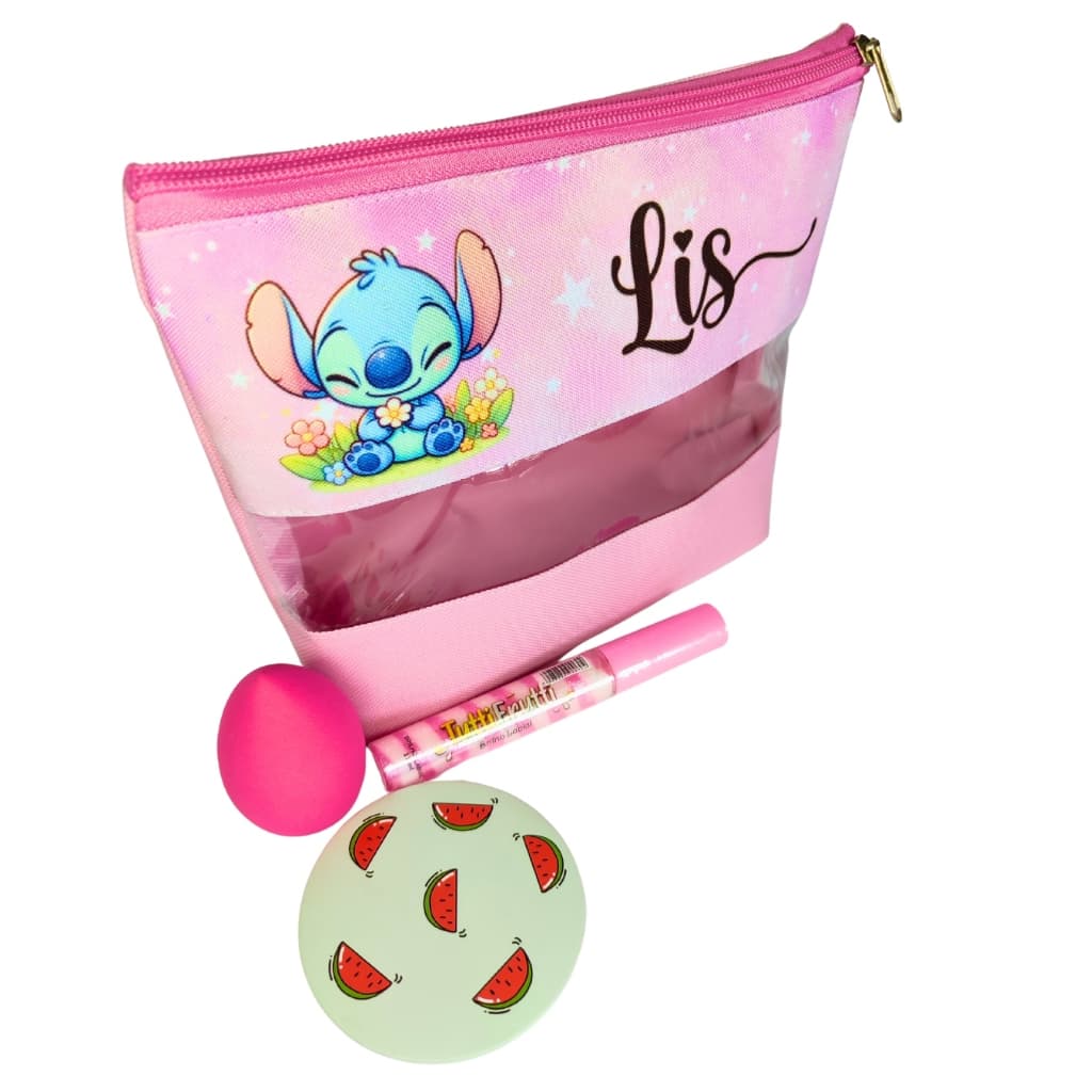 Nécessaire Infantil Personalizada com Nome e Tema - Bolsa organizadora infantil.