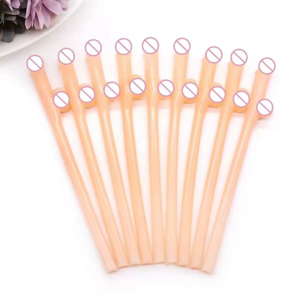 Kit Canudo Divertido Despedida de Solteira Chá de Lingerie