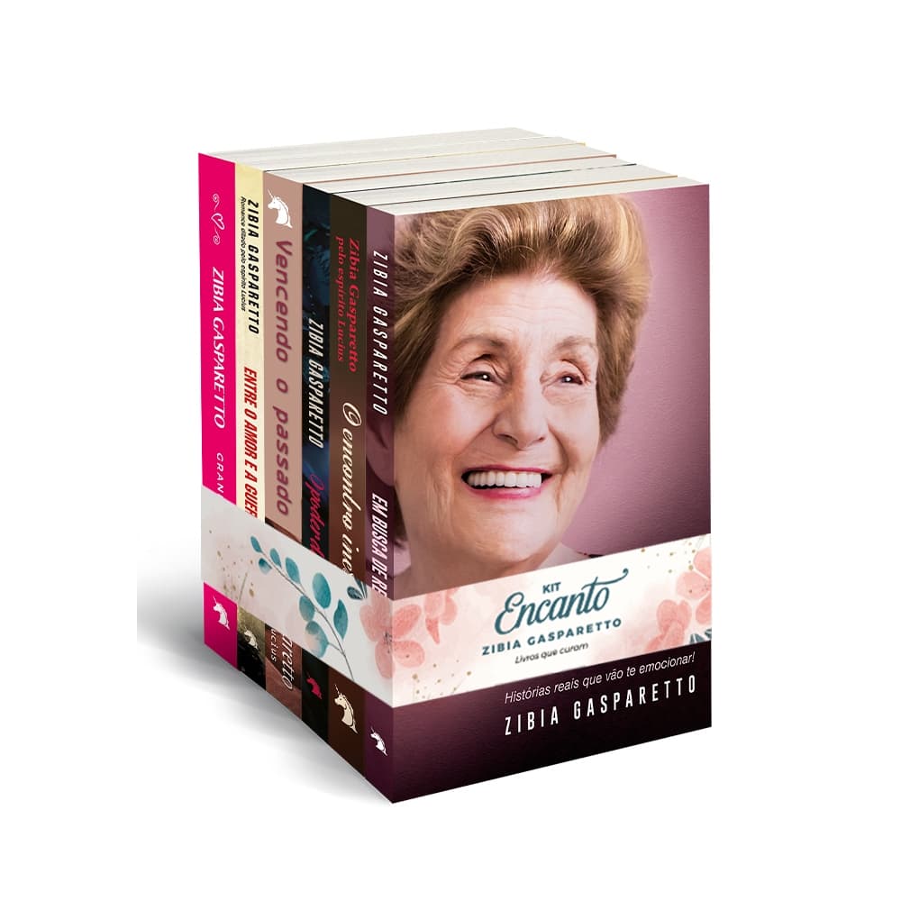 Kit Encanto Zibia Gasparetto | Ediçao Economica | 06 pockets
