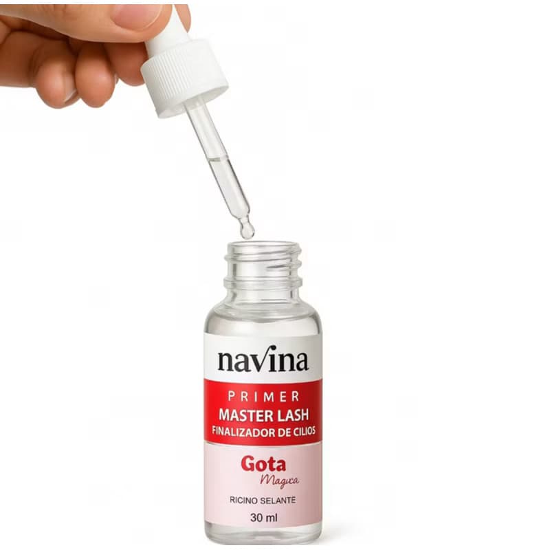 Finalizador de gota de Extensão de Cílios Navina Master Lash 30ml