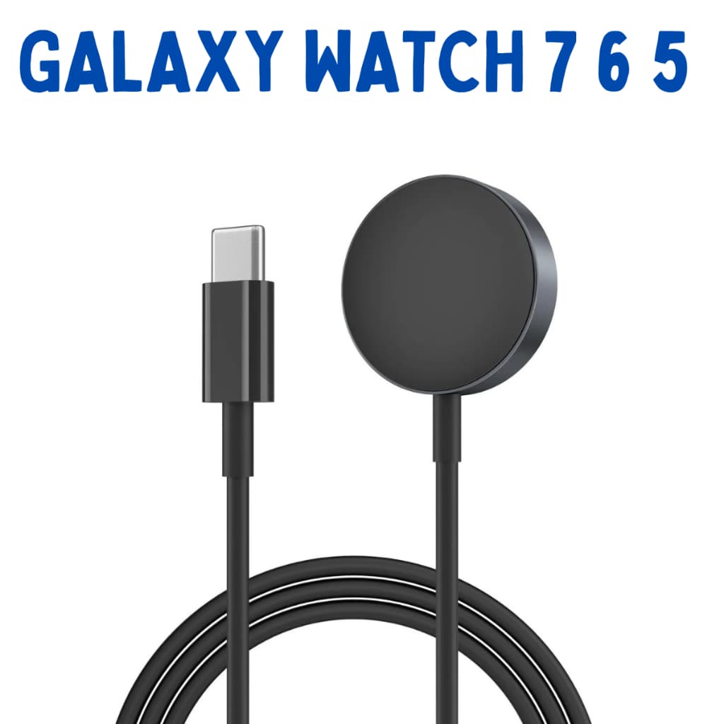 Cabo Carregador para Galaxy Watch 8 7 6 5 Ultra Classic 40mm 44mm