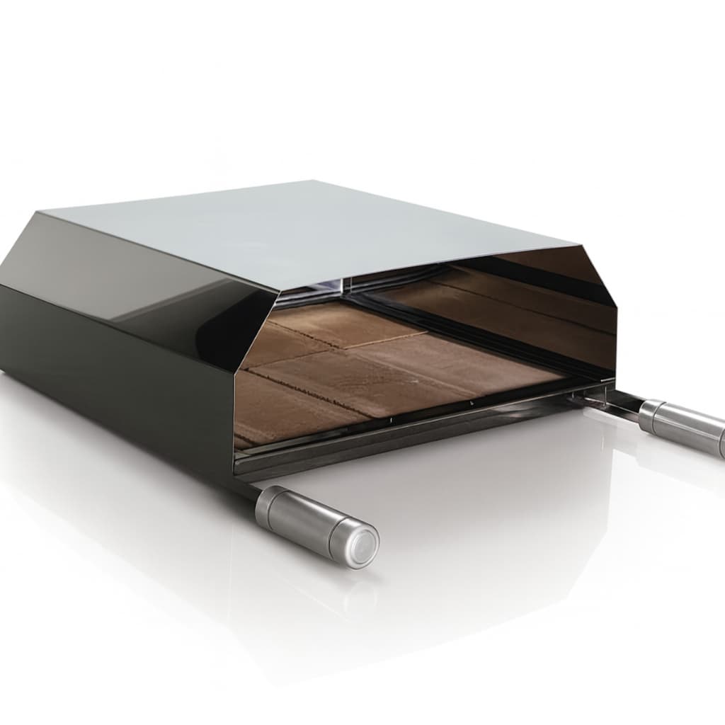 Forno De Pizza Inox Abafador Costela Carnes para Churrasqueira