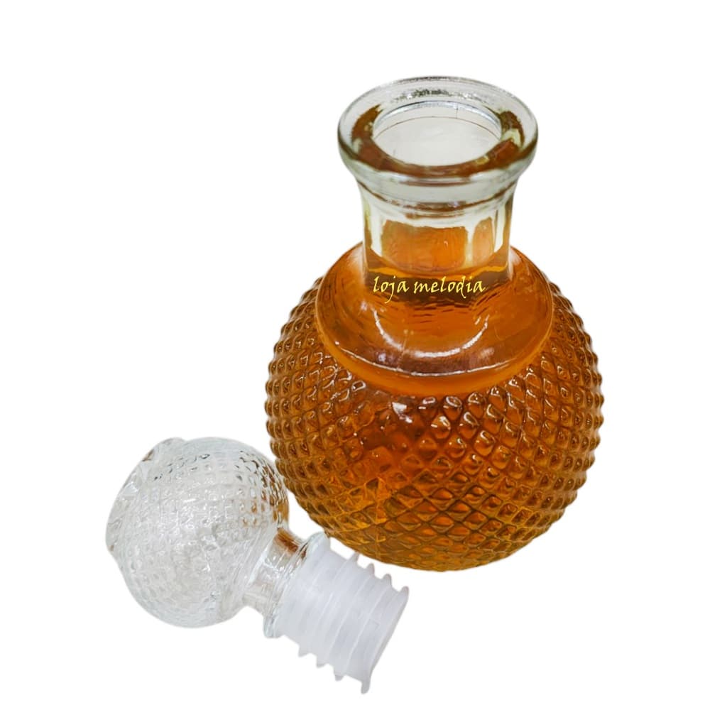 Óleo Para Unção Mirra Garrafa Lâmpada Luxo 280 Ml Vidro