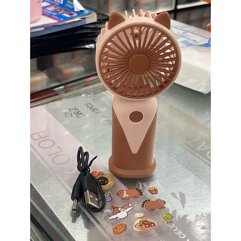 Ventilador portátil com adesivo