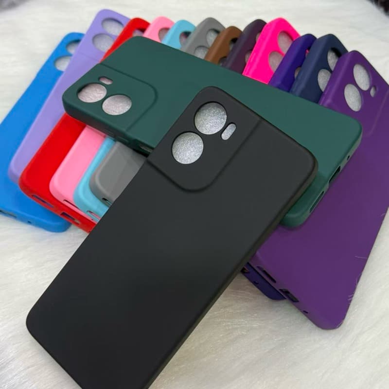 Capa Capinha Para Motorola G06 Case Silicone Aveludado