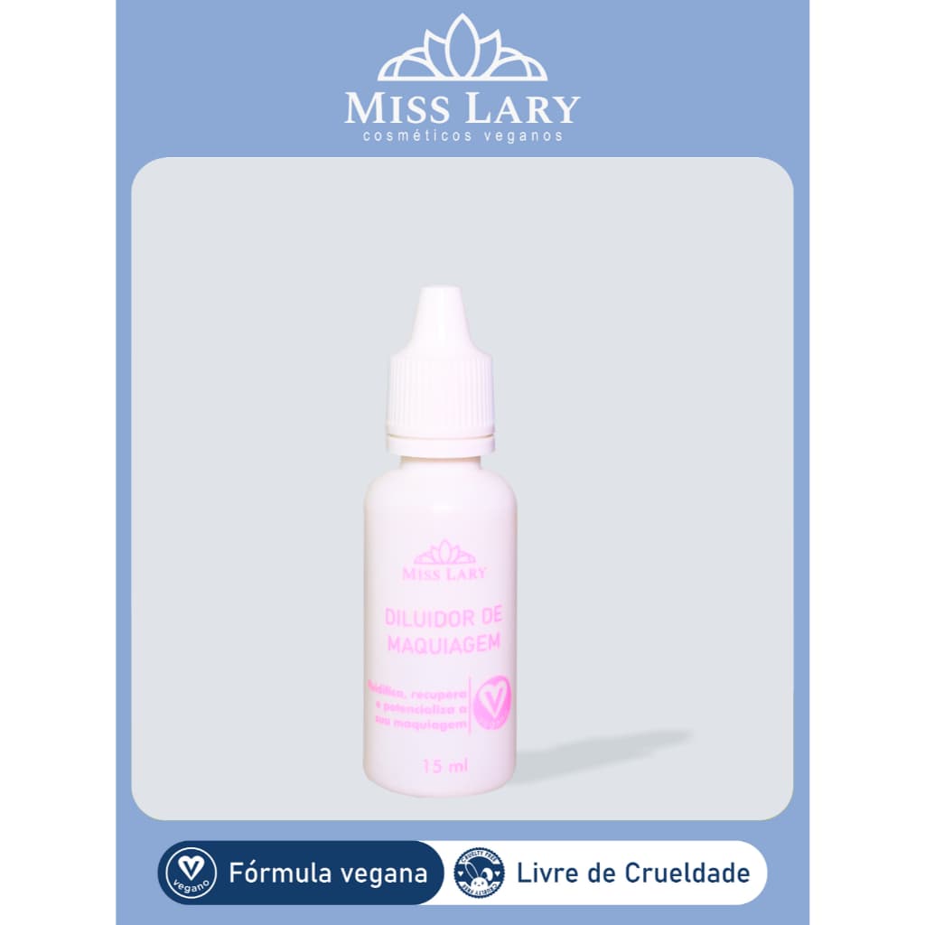 DILUIDOR DE MAQUIAGEM - MISS LARY