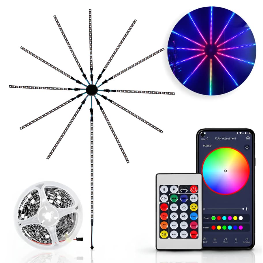 FITA DE LUZ LED COM MUDANÇA DE COR RGB FITA LED ALTOMEX AL-5052