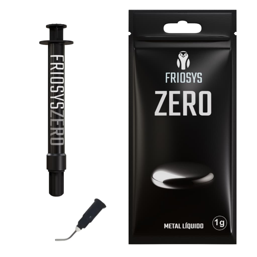 Metal Líquido Friosys Zero 1g Para Dissipação de Calor CPU GPU Consoles