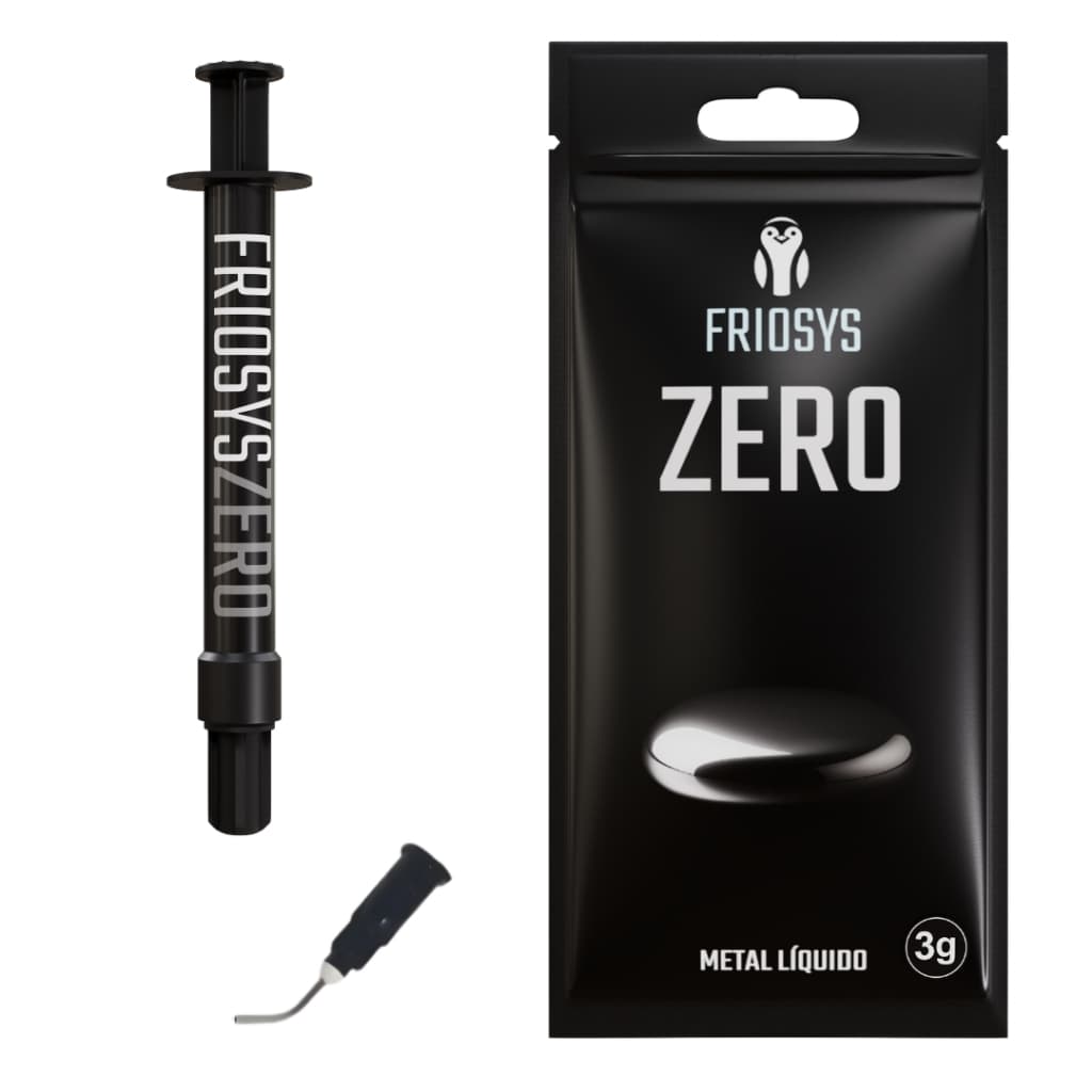 Metal Líquido Friosys Zero 3g Para Dissipação de Calor CPU GPU Consoles