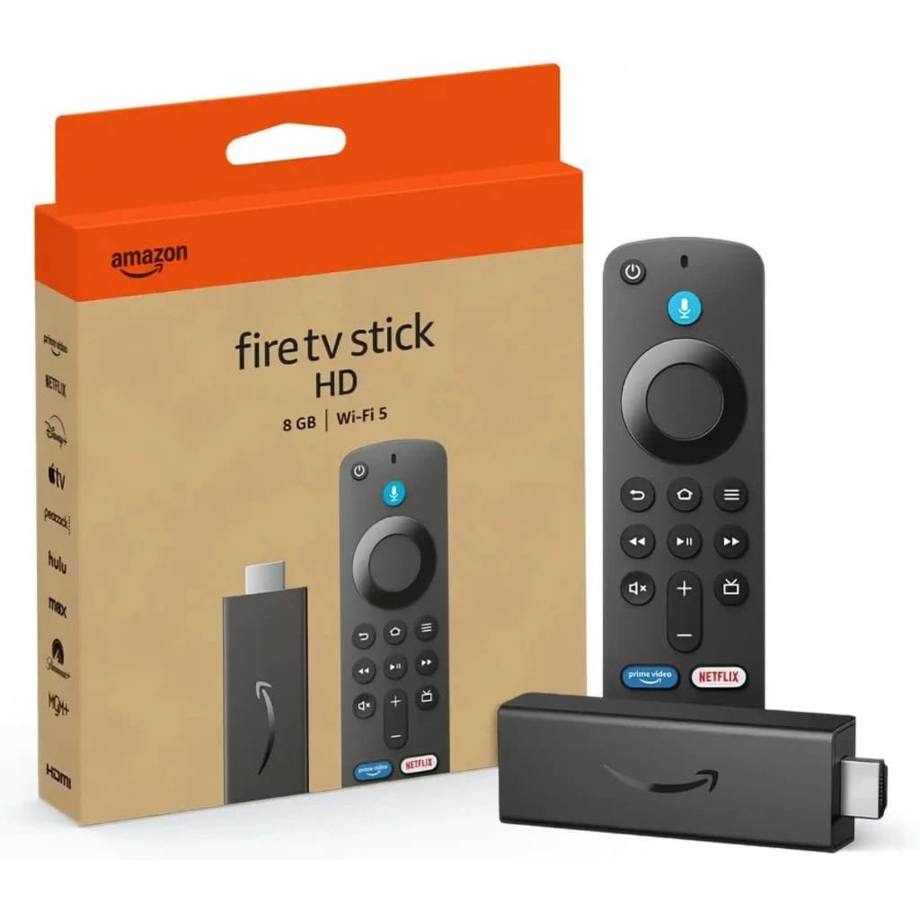 Amazon Fire TV Stick HD com Controle Remoto Por Voz com Alexa