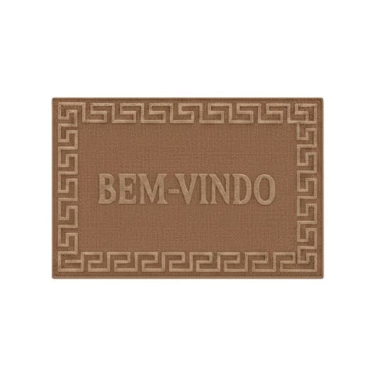 Tapete Capacho Antiderrapante Vinílico Porta Entrada 40x60cm