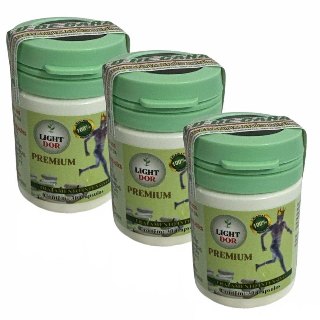 Suplemento Alimentar Light Dor Original | 3 Potes