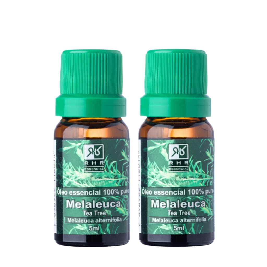 Kit 2 Óleos de Melaleuca RHR - 100% puro 5ml