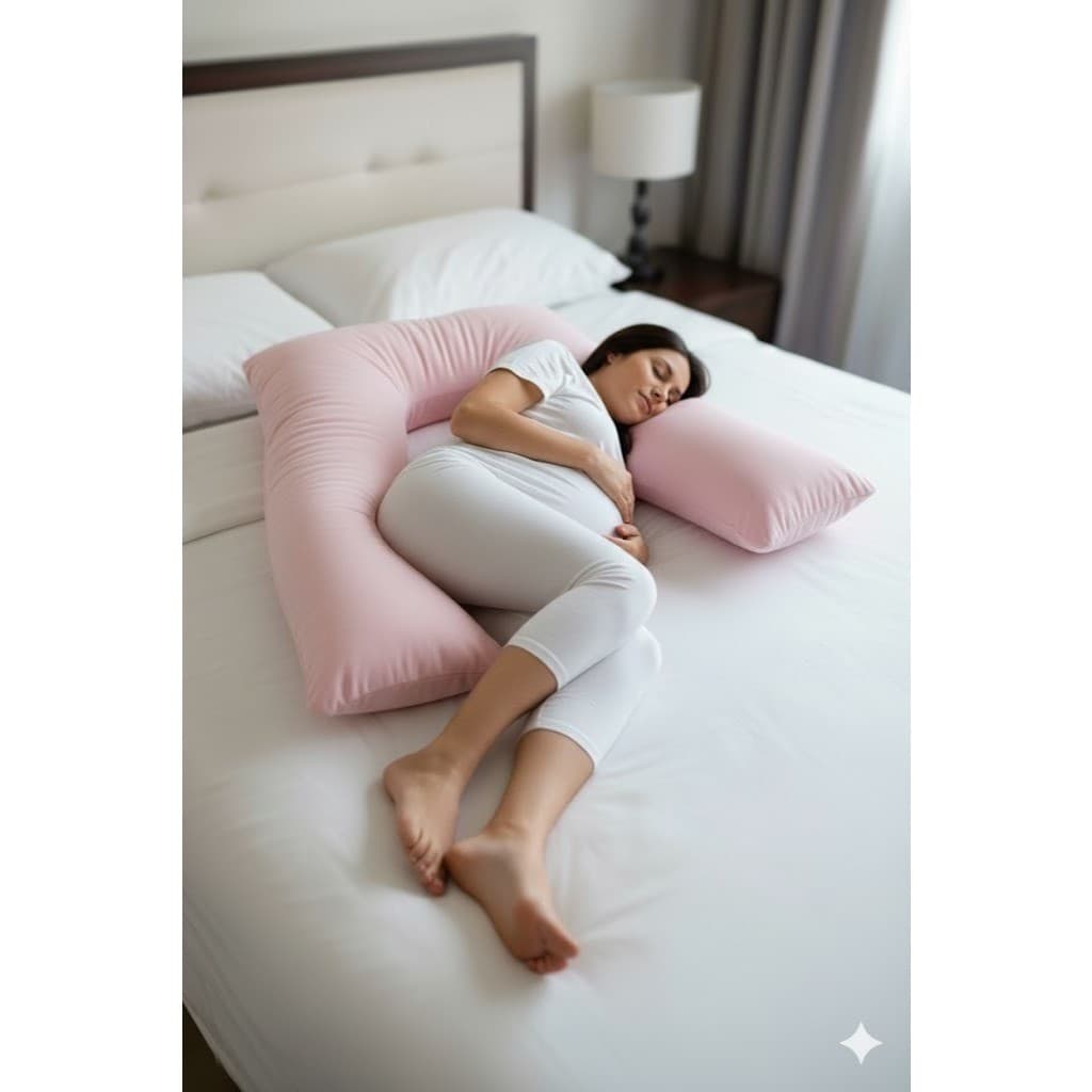 Travesseiro De Corpo Para Gestante Grávida 1,20cm x 0,70cm Fronha Com Zíper Cores Lindas