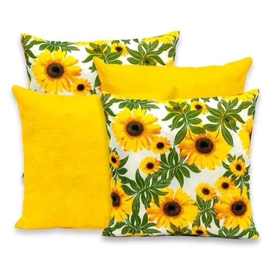 Capas De Almofadas 4 Unidades  para sala e sofá Kit Jogos Decorativas Envio Já Estampadas E Lisas