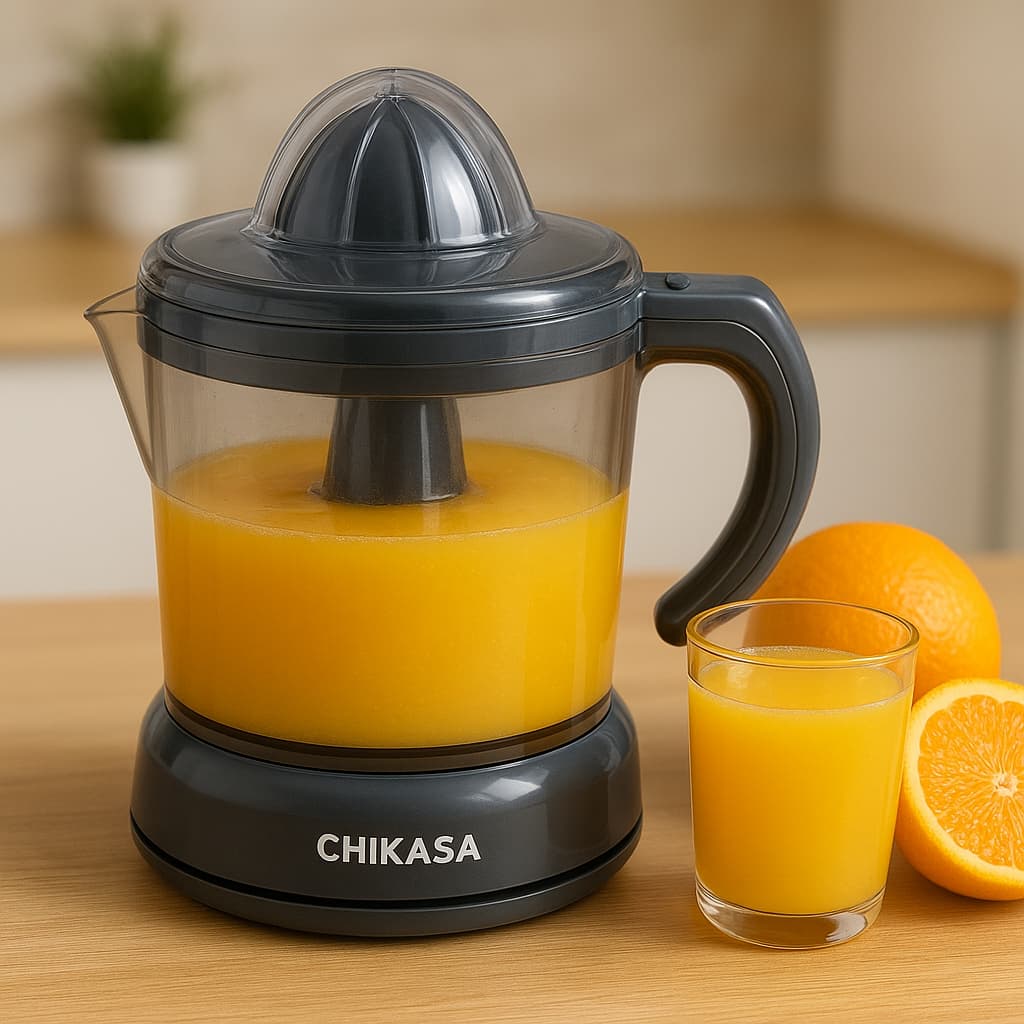 Extrator de Suco Elétrico Hyundai HY-EF201 1L 30W 110V Cinza – Espremedor Automático envio imediato