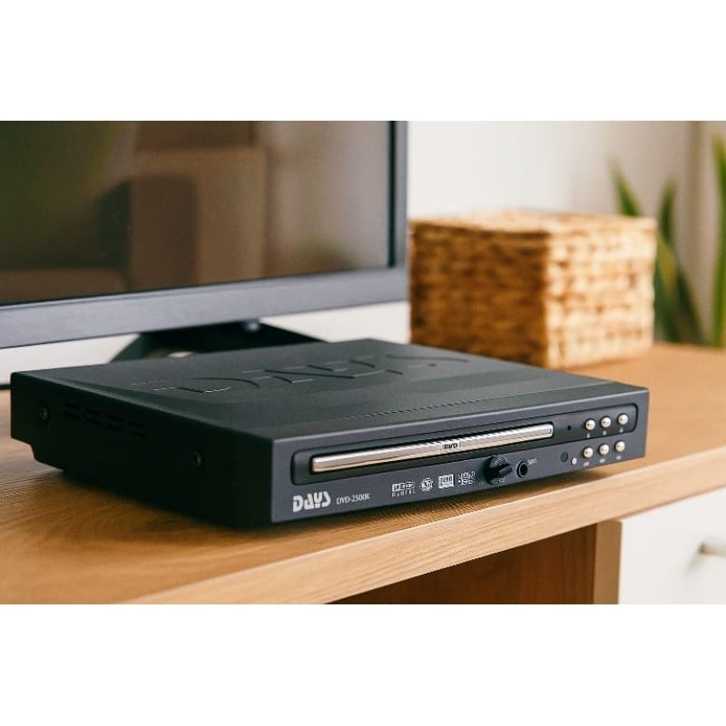 Reprodutor DVD de Mesa Days DYD-2500LK / 2 Canais / Com Controle Remoto / BIVOLT envio imediato