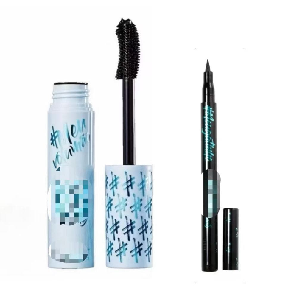 KIT Mascara Para Cilios Rosa Boca + Caneta Delineadora