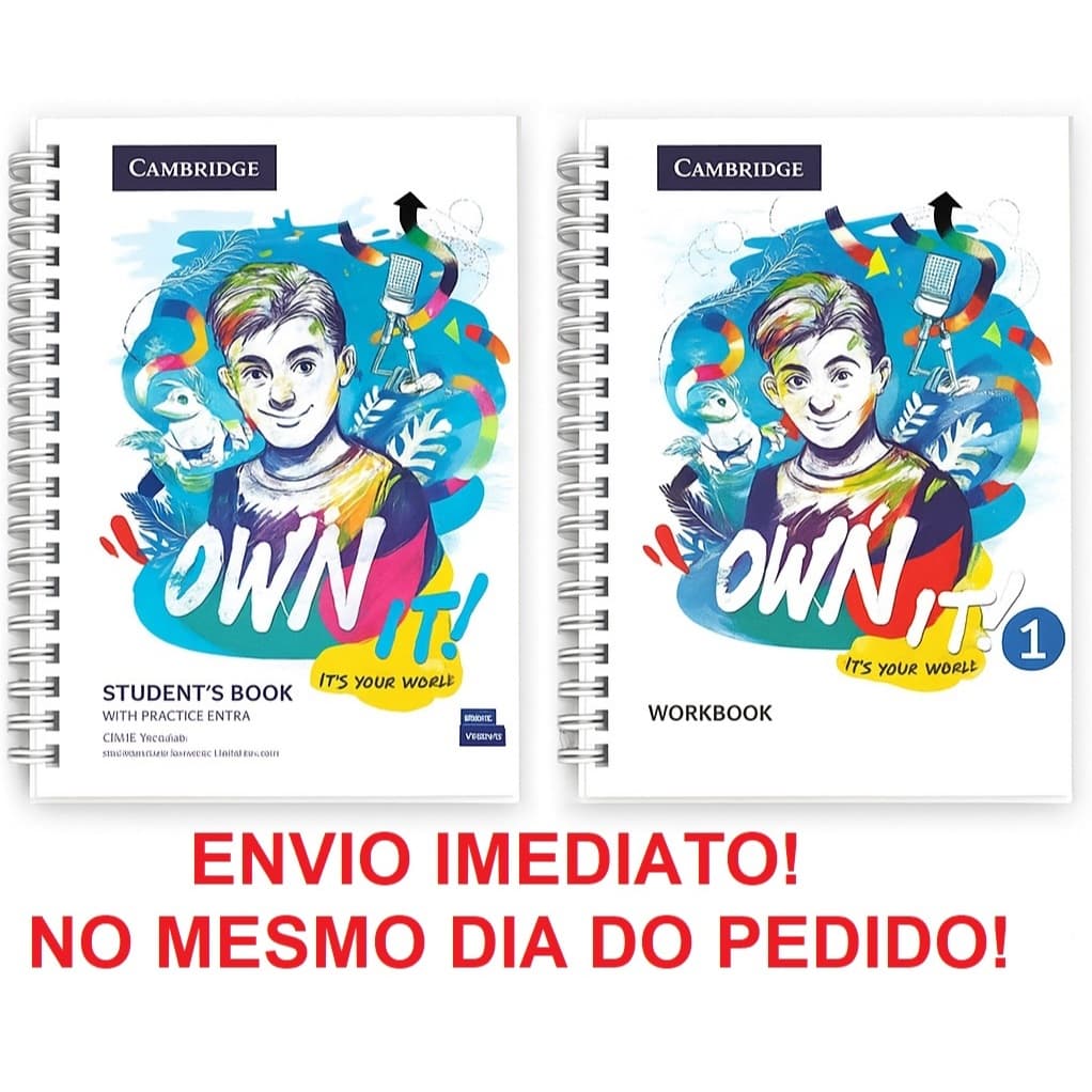 Own It! 1 Student's Book mais Workbook (IMPRESSO)