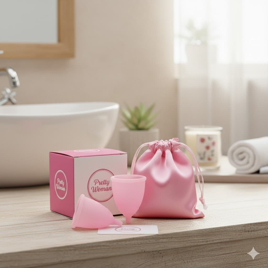 Coletor Menstrual Copo Ecológico Silicone Reutilizável Pronta Entrega no Brasil