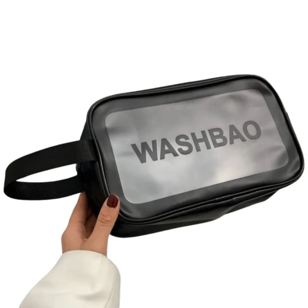 Necessaire Organizador Viajem Masculino Feminino Bolsa Preta