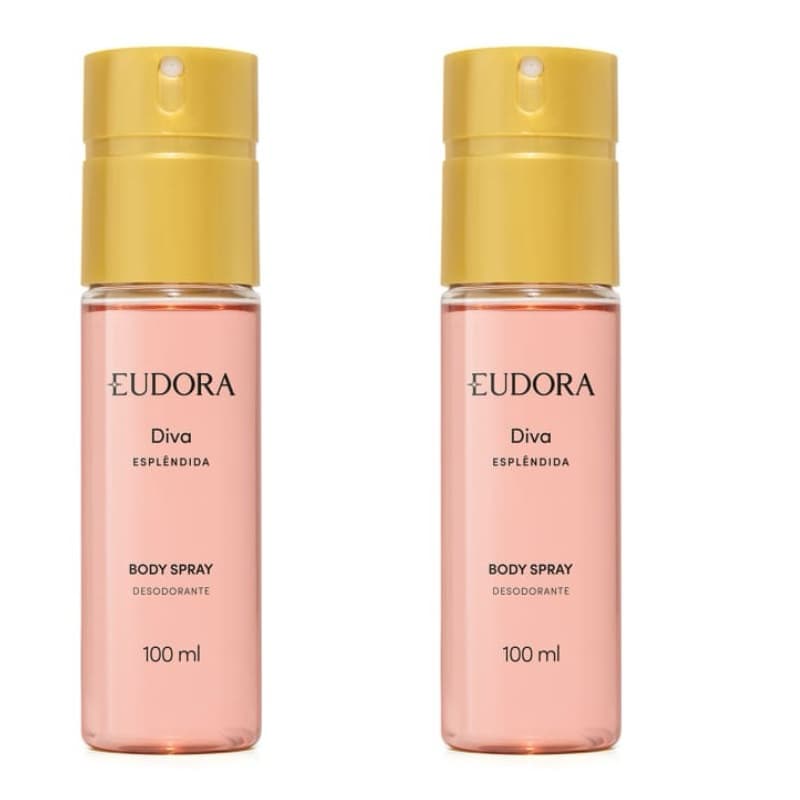 COMBO COM 2 BODY SPRAY DIVA ESPLÊNDIDA