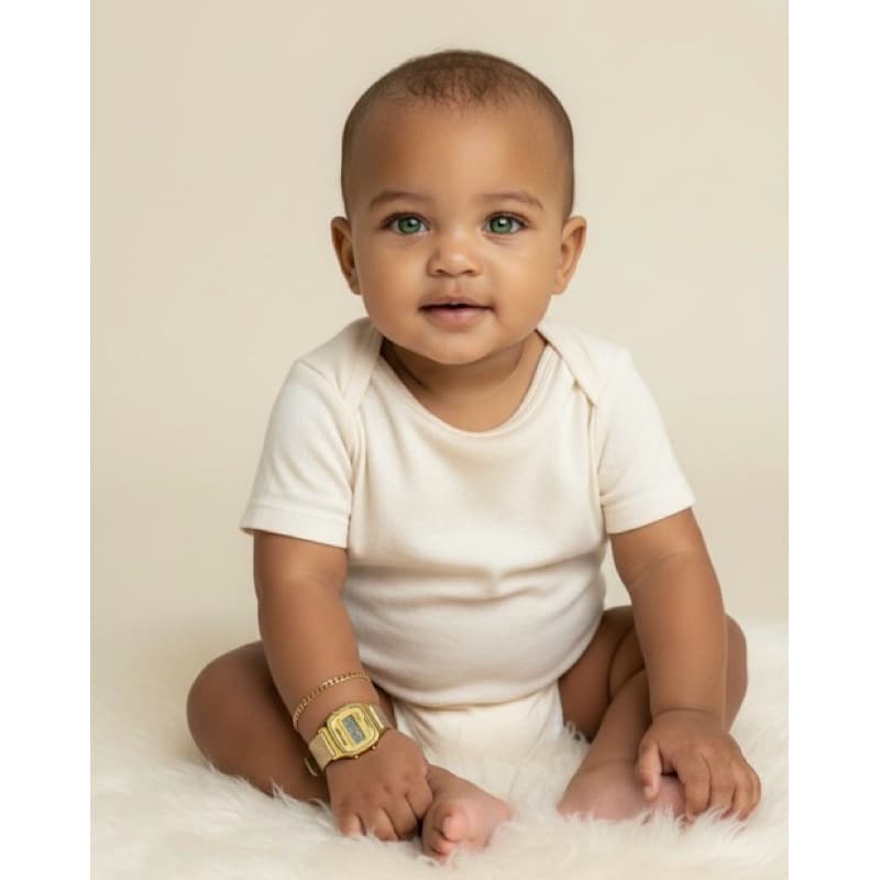 kit pulseira e relógio baby ou infantil