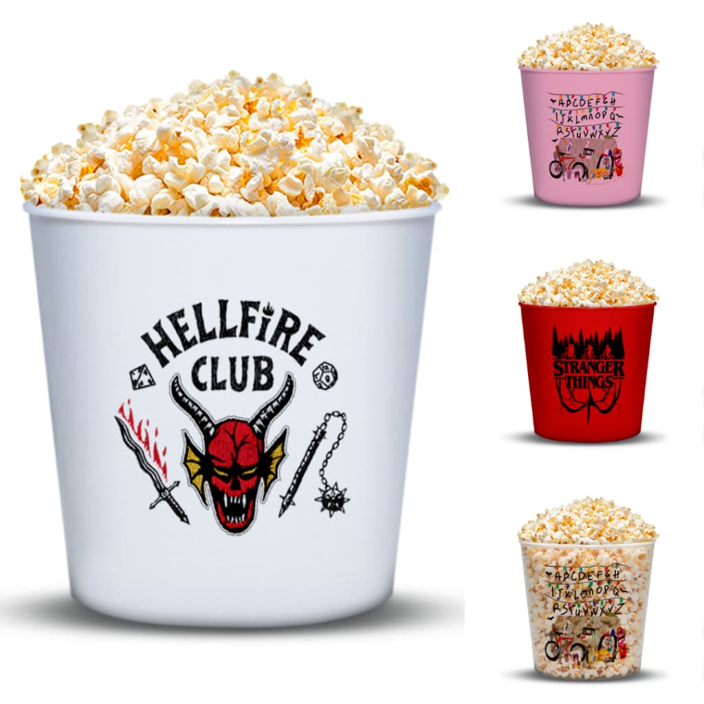 Balde de Pipoca ECO 3,5L Stranger Things