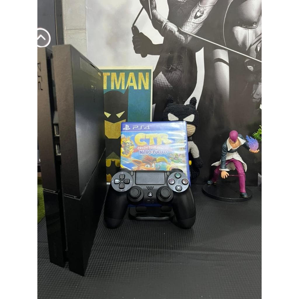 🎮 PlayStation 4 Fat 500GB – Completo e Pronto pra Jogar!