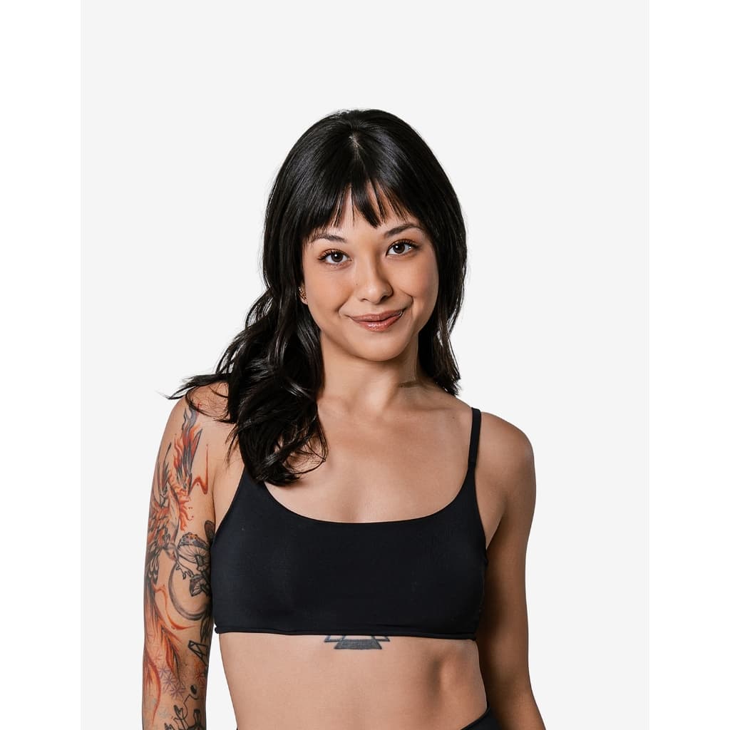 Top Faixa Fitness Academia Duplo Com Bojo Removível Poliamida Original Light Proteção UV50+