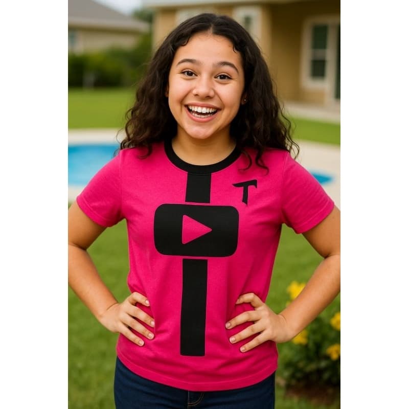 Camiseta Taspio YouTuber Gamer Camisa 10 Camiseta Taspio Infantil Turma Do Taspio