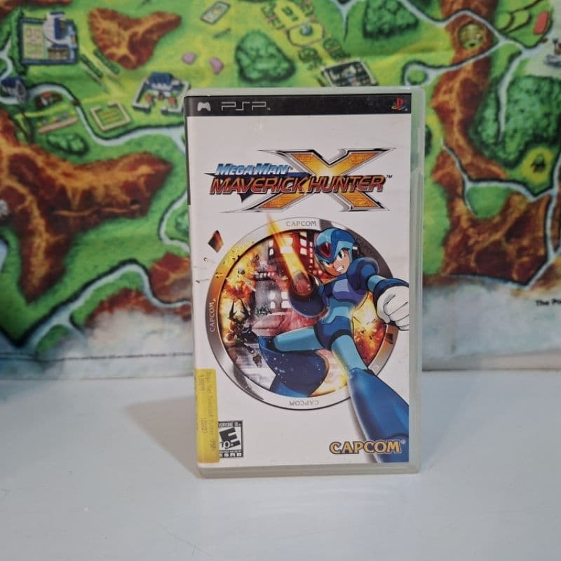 megaman x maverick hunter playstation psp umd