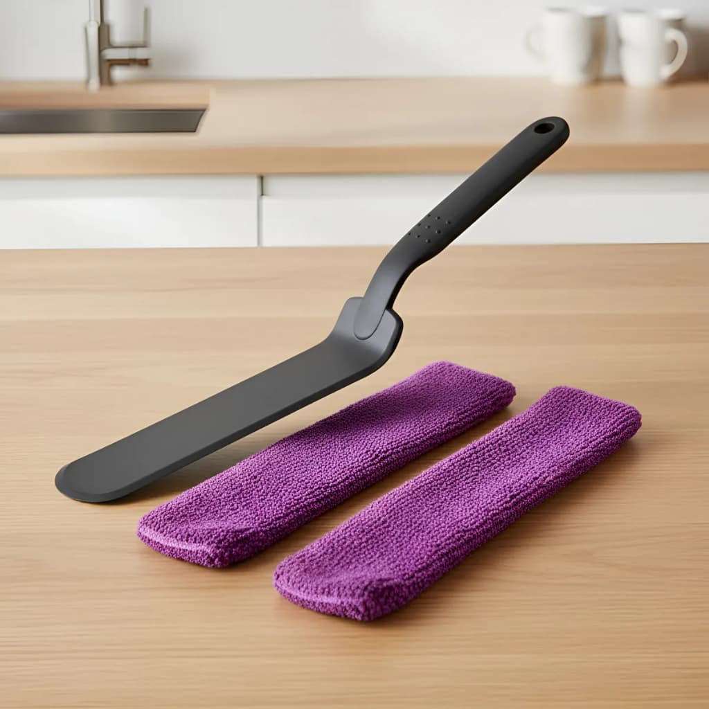 Kit Limpeza De Vãos Ákora Limpa Box E Blindex Cinza