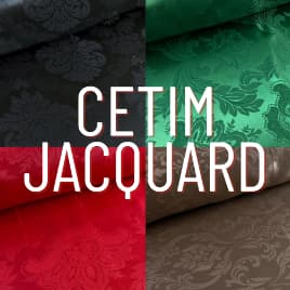6 Metros De Tecido Cetim Jacquard / Brocado – Elegância e Sofisticação em Cada Detalhe!
