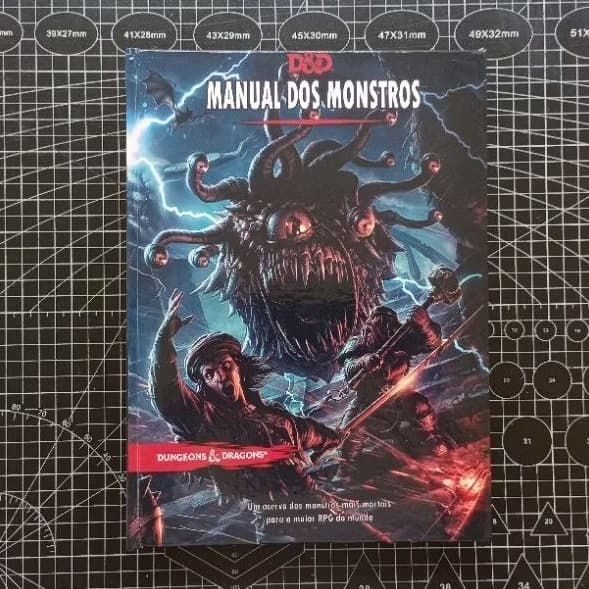 Dungeons And Dragons Livro Dos Monstros 5E Português Encadernação Profissional